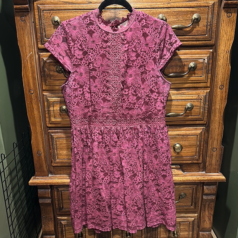 Altard State Floral Lace Dress
